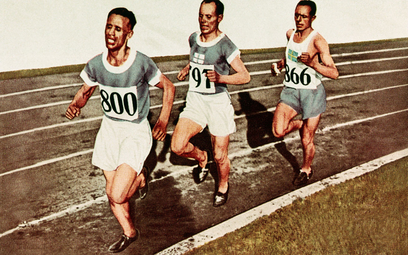 Ville Ritola, Paavo Nurmi ja Ruotsin Edvin Wide